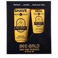 thumbnail image 1 of Set de Regalo Premium Bee Bald para Cuidado de la Piel para Hombres Calvos - 2 Piezas, 1 of 8