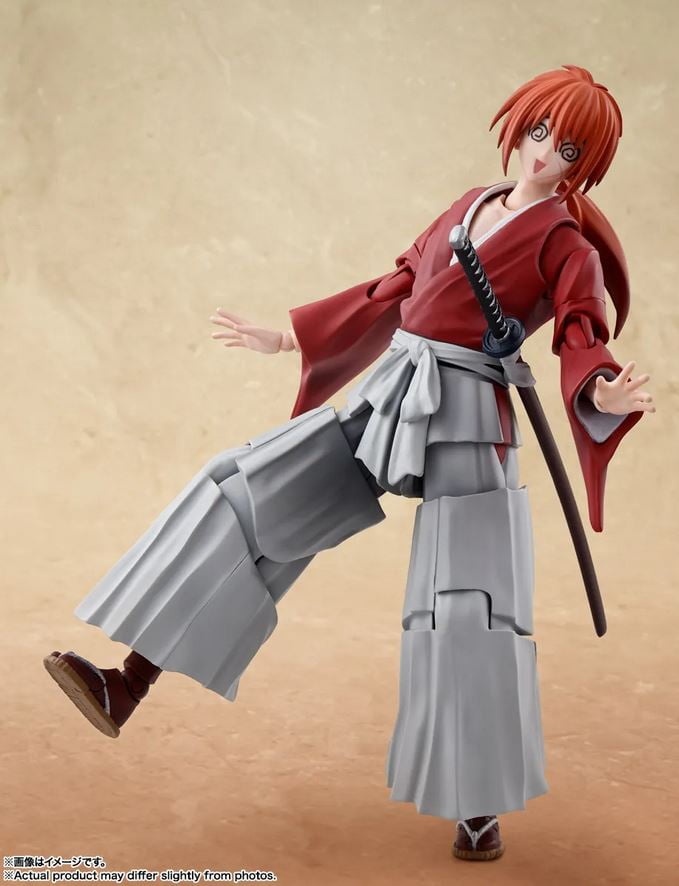 Tamashii Nations Rurouni Kenshin Meiji Kenshin Himura S.H.Figuarts Collectible Figure