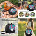 thumbnail image 3 of HUIACONG Cute Baseball Drip Kids Backpack, 17 Inch Large Capacity Lightweight School Bag Includes Bookbag, Lunch Box, Pencil Pouch, Water Bottle Sleeve, Complete 4PCS Set for Boys Girls Age 6-8, 3 of 7