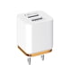 thumbnail image 5 of Cateissary UE enchufe 3.1A Universal 2 puertos USB de pared adaptador de viaje para Teléfono y Comunicación No.1, 5 of 6