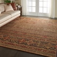 thumbnail image 6 of Nourison Vintage Tradition Moroccan Tribal Blue/Red Area Rug, 6 of 8