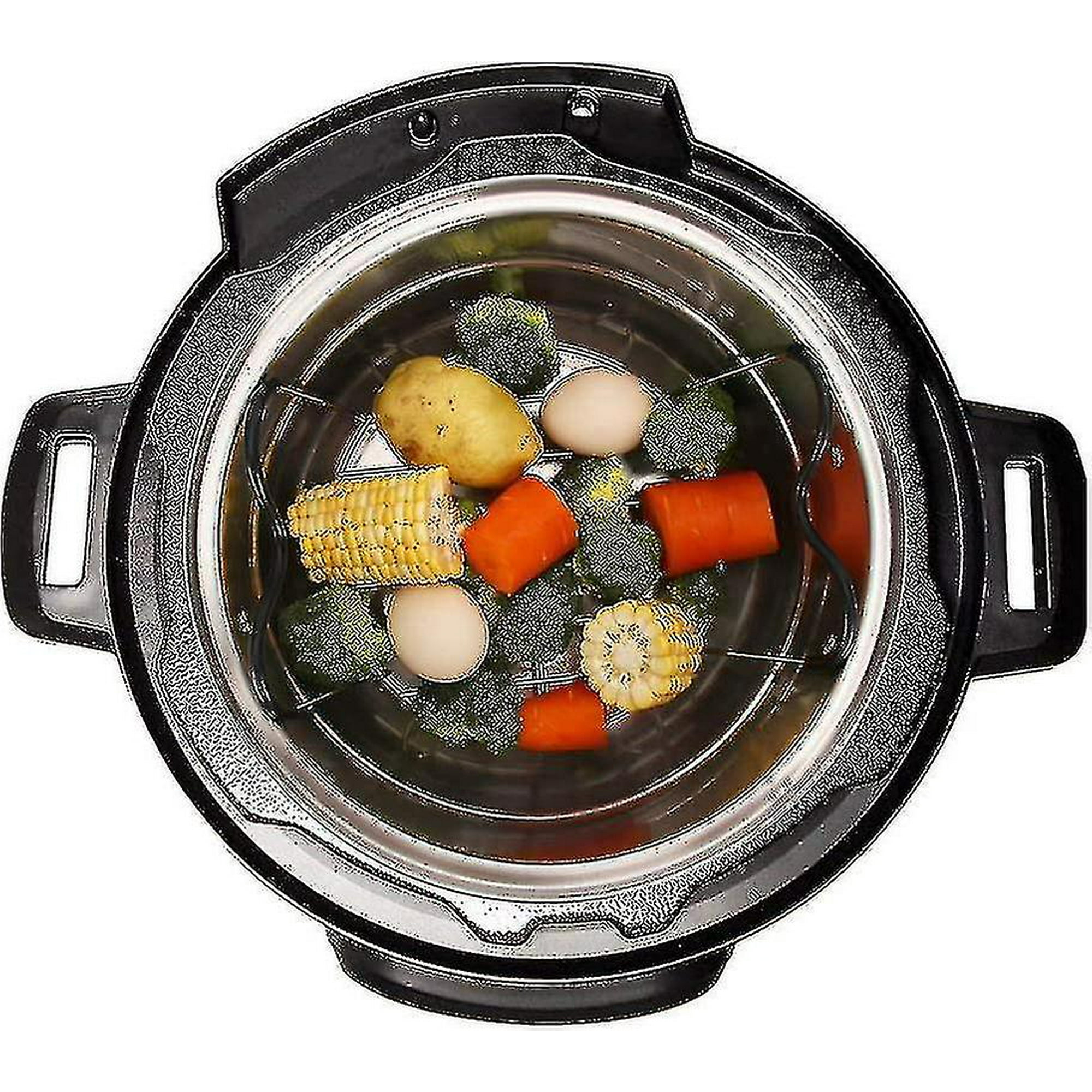 Yeater Steamer Rack Trivet With Heat Resistant Handles Compatible With Instant Pot Accessories 6 Qt 8 Quart Pressure Cooker