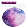 Insten Office Galaxy Mouse Pad, Small Round NonSlip Rubber Mat for