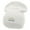 White, variant on Paper Boat Embroidered 12 Inch Long Knitted Beanie - Black OSFM