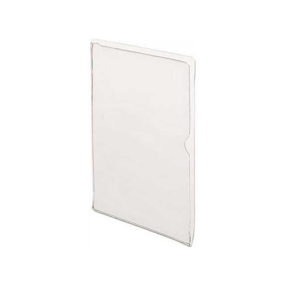 Pendaflex 62004 CopyGard Heavy-Gauge Organizers, Jacket, Letter, Vinyl, Clear, 25/Box