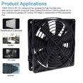 thumbnail image 3 of SXDOOL 120mm 12cm Waterproof Dustproof IP68 Cooling Fan,120X120X25mm 3P 3-Pin Dual Ball Bearing 3050RPM,High Speed CFM Cooler, 3 of 8