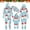 Mom, variant on Odeerbi Matching Family Christmas Pajamas Sets Hooded Onesie Sleepwear Boys Girls Cute Xmas Stripe Print 2025 Long Sleeve Plush Jumpsuit Parent-Child Loungewear Sleepwear Jammies for Kids