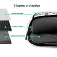 thumbnail image 4 of Lsque Funny Chicken Pattern Laptop Bag – Portable & Slim Single-Shoulder Computer Case with Adjustable Strap, Protective, Lightweight for 13”/14”/15.6” Laptops, 4 of 8
