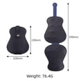 thumbnail image 5 of Bolsa de almacenamiento de púas de gran capacidad Caja de almacenamiento de púas de guitarra Textura de bolsa de púas universal, 5 of 5