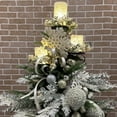 thumbnail image 4 of Bdday Black Triples Tree Topper Candelabra For Christmas 3 Tier Candle Holders Christmas Topper Unique Light Up Christmas Tree Indoor Bedroom Tableware Kitchen, 4 of 9