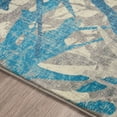 thumbnail image 4 of Addison Rugs Indoor/ Outdoor Addison Bravado Abstract Starburst Washable Area Rug 1'8" x 2'6" - Blue, 4 of 5