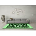 thumbnail image 3 of Ahgly Company Indoor Rectangle Oriental Emerald Green Traditional Area Rugs, 5' x 8', 3 of 4