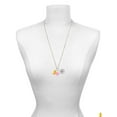 thumbnail image 3 of Delight Jewelry Resin Yellow Chick - Light Pink Heart Nurse Strong Zoe Necklace, 3 of 4