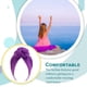 thumbnail image 5 of Guardurnaity Turbante Hijab musulmán con nudo de 2 capas, gorro elegante con cubierta en espiral, gorro de cabeza ancha, gorros de moda, accesorios Sombreros Violeta, 5 of 6