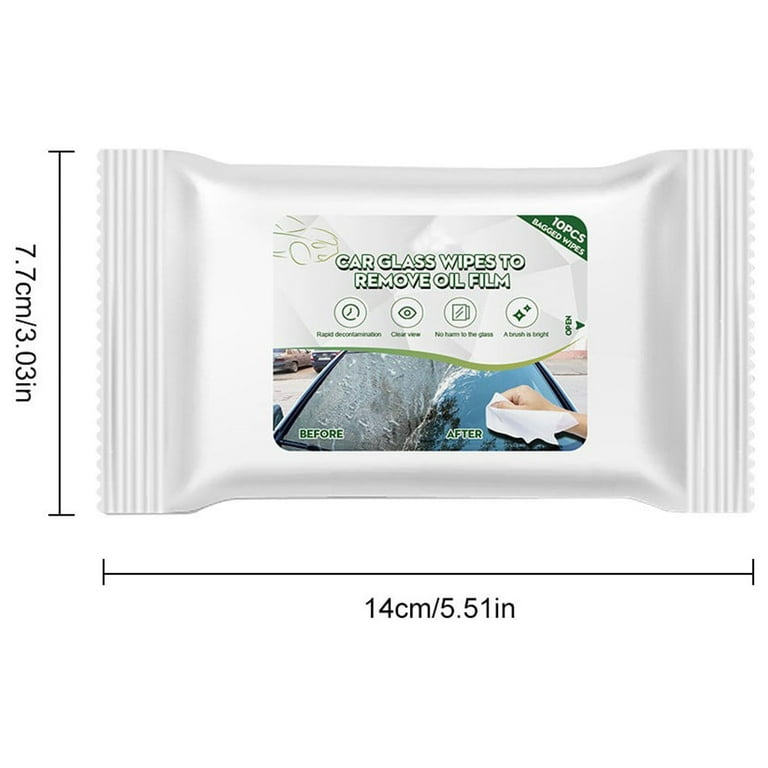 Car Protector for Hail Automobile Glass Oil Film Removing Wet Wipes  Cleaning Decontamination Wet Wipes 