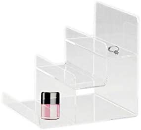 3 Tier Pink Acrylic Display Retail Collectable Display Stand Perspex Shelves 
