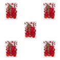 thumbnail image 1 of Monstrate Flores secas naturales Artísticas Flores prensadas en relieve DIY Colorido Hermoso adorno Postales para tarjetas de boda Velas de resina Rojo 5piezas Monstrate CBP186880, 1 of 4