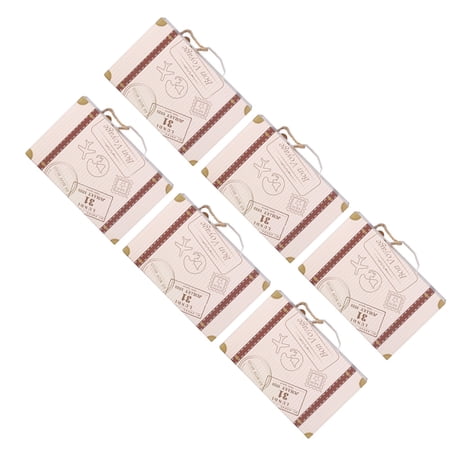 Kitchen Tools Novel Candy Box Portable Mini Suitcase Cardboard Boxes for Wedding Party Birthday 50pcs Set