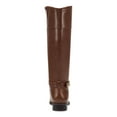 thumbnail image 2 of CHARTER CLUB Womens Brown Buckle Accent Johannes Round Toe Zip-Up Riding Boot 9 M, 2 of 4