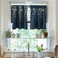 thumbnail image 6 of 2Pc Curtains Floral Curtains Kitchen Coffee Curtains Bedroom Rod Curtains Lace Short Curtains Lace Curtains 29 X 24 Inch 2 Panels, 6 of 9