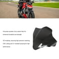 thumbnail image 2 of Motorbike Wind Deflector, Carbon Fiber Airflow Wind Deflector Replacement, Motorcycle Windshield Deflector for Du-cati Street fi-ghter V4/V4s 2018-2023 Bright Light, Light Black, 2 of 6