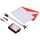 thumbnail image 5 of Avión de papel eléctrico, prevención de colisiones, Motor eléctrico, avión de papel plegable, juguete de avión de papel DIY, 5 of 9