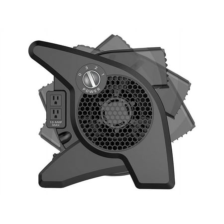 Lasko - High Velocity Utility Fan - Black