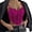 Brick Red, variant on Women'S Lace Underwire Boned Sheer Crop Top Slim Fit Layering Inner Wear Camisole Royal Blue M