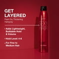 thumbnail image 3 of SexyHair Big Get Layered Flash Dry Thickening Hairspray 8 oz, 3 of 6
