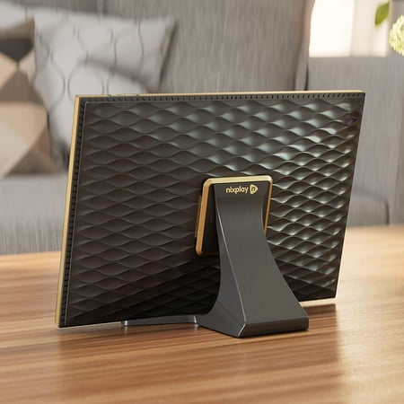 Nixplay - W10K Touch 10.1-inch LCD Smart Digital Photo Frame - Black/Gold