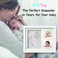 thumbnail image 2 of Cadre Empreintes Bébé, Kit Empreinte Bebe Mains pour Liste de Naissance, Souvenirs mémorable Décorations murale ou pour table, 2 of 7