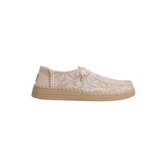 Alpargata HEYDUDE Wendy para Mujer Retro Palm Rosa Palo Talla 6 M
