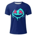 thumbnail image 3 of T-shirt d'Halloween pour Homme, T-Shirt Graphique d'Halloween pour Homme avec Imprimé, Haut Décontracté à Manches Courtes et Col Rond pour Costume et Usage Quotidien, 3 of 5
