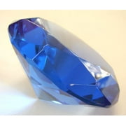 Blue Crystal Paperweight-#80 without stander