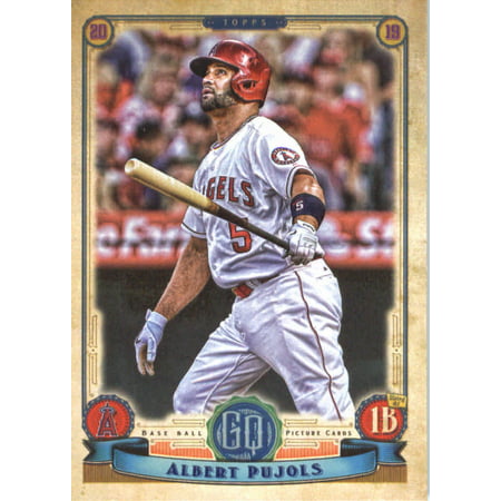 2019 Topps Gypsy Queen #298 Albert Pujols Los Angeles Angels Baseball