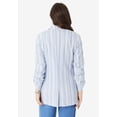 thumbnail image 2 of Roaman's Women's Plus Size Linen Blazer, 2 of 4