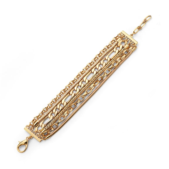 Jewelry Fiesta Women Fashion Bracelet Multistrand Link Chain Bracelets for Party