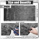 thumbnail image 2 of Cuadrados de tela Jetec de piel sintética gris, 25 x 50 cm, para manualidades, 4 unidades, 2 of 6