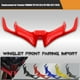 thumbnail image 4 of Carenado delantero Irfora Repuesto para Yamaha YAMAHA YZF R15 V3.0 V3 VVA 2017-2020 Carenado frontal de motocicleta con forma de pico, alerones aerodinámicos, ala de entrada de viento Irfora Carenado delantero, 4 of 7