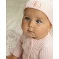 thumbnail image 2 of MiniMoi Baby and Toddler Sweater Rib Footie, 12 Months, Winter White, 2 of 6