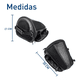 thumbnail image 2 of Mochila Motocicleta Maleta Trasera De Moto Impermeable Negro, 2 of 3