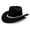 Black, variant on Zijinkuiwen Unisex Cowboy Hat with Full Rhinestone Inlaid Band Wide Brim Design for Western Themed Party Cosplay Country Music Festival Gathering,Pink,One Size