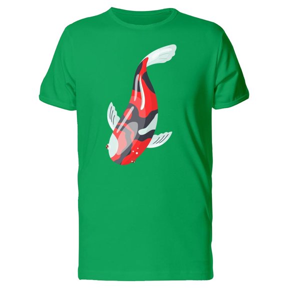 Red Japanese Fish Tee Men's -Image by Shutterstock