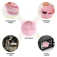 thumbnail image 6 of PEYAN Baby Suction Bowls Silicone Baby Feeding Set - Bowls + Lid + Straw + Spoon + Fork, 6 of 7