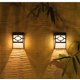 thumbnail image 1 of Luz de pared solar inalámbrica impermeable para exteriores para valla, porche, garaje, luz blanca cálida, paquete de 2 JAMW Sencillez, 1 of 5