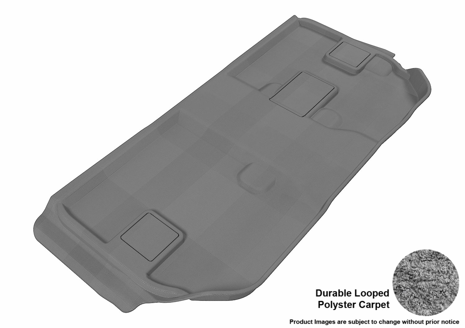 3D MAXpider 20072014 Chevrolet Suburban Third Row All Weather Floor