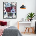 thumbnail image 2 of Stupell Industries Wine and Wedgewood Flowers Black Framed Giclee Art design by Annabelle Hall, 30 x 24, 2 of 8