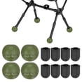 thumbnail image 1 of Uxcell 4-Pack Camping Chair Stabilizing Rubber Ball Feet,22mm Leg Protector for Camping Chairs(Verde Selva 45mm L), 1 of 1