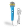 Children Wired Microphone Mic Karaoke Singing Kid Funny Gift Music Toy - Blue
