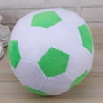 thumbnail image 2 of Juguete de fútbol multifuncional de fútbol juguete peluche peluche juguete de fútbol forma de fútbol almohada verde, 2 of 5